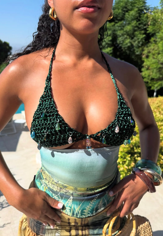 Elle Bejewelled Top